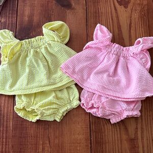 Two Baby Girl Matching Sets